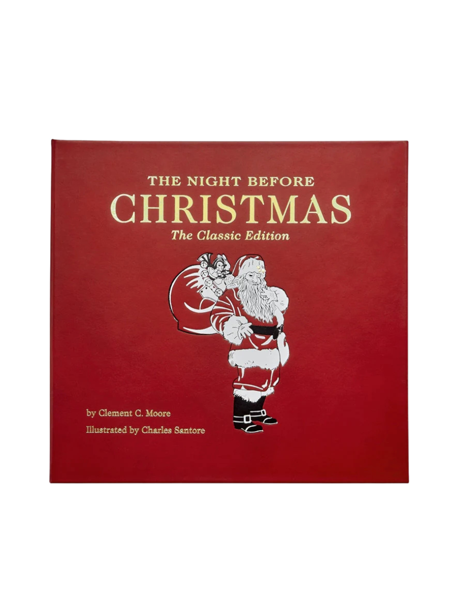 The Night Before Christmas in Bonded Leather