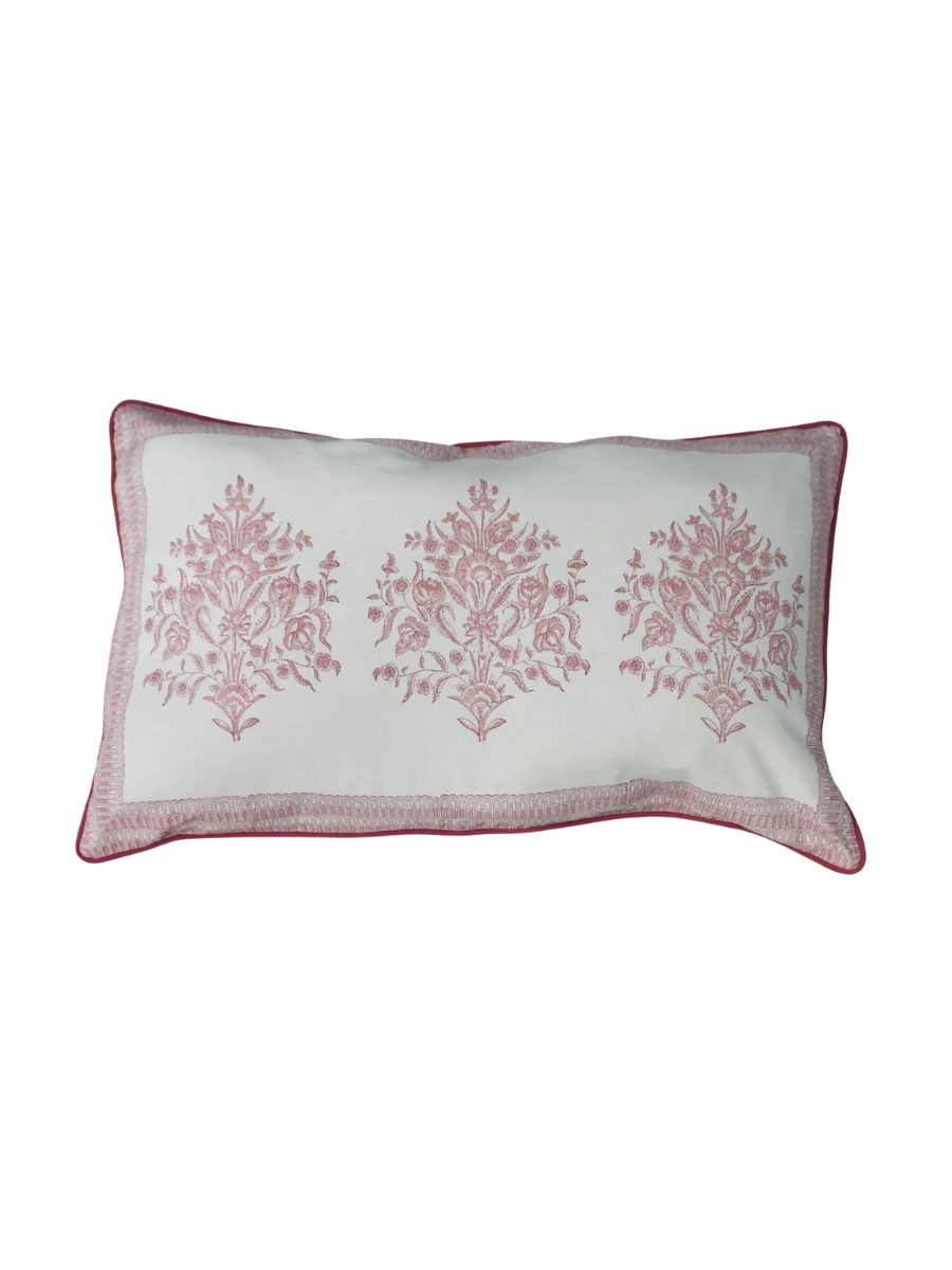 Varmala Roza Throw Pillow