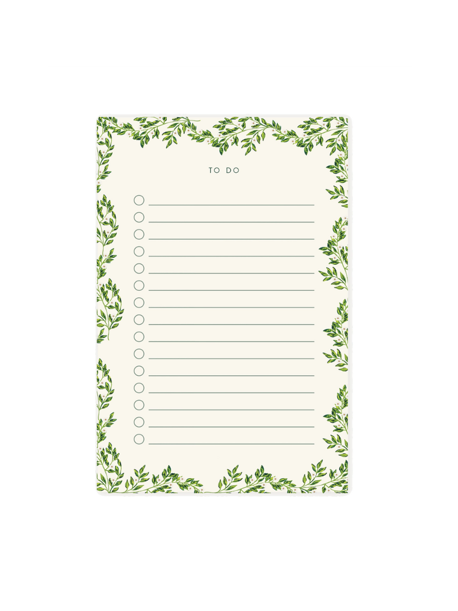 Vines To Do Notepad