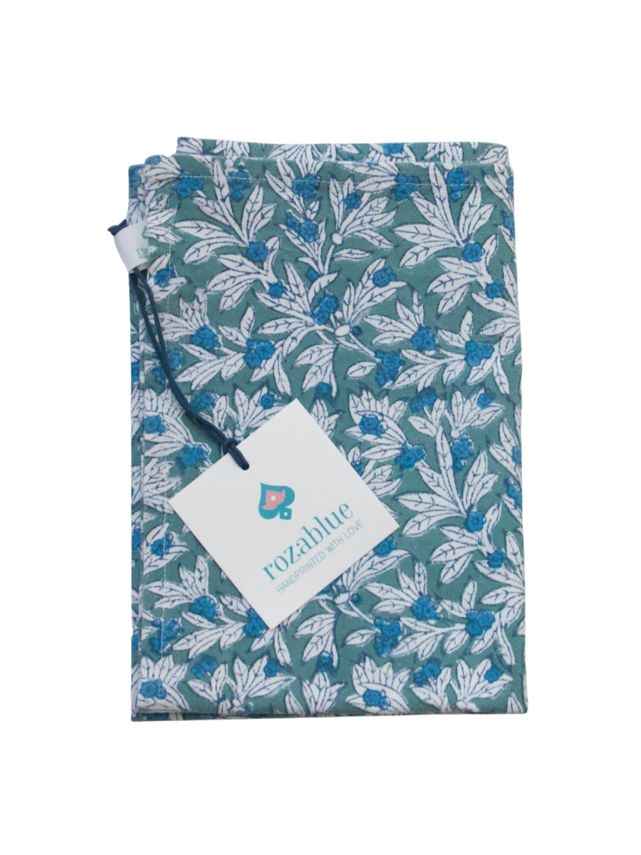 Wakame Blue Tea Towel