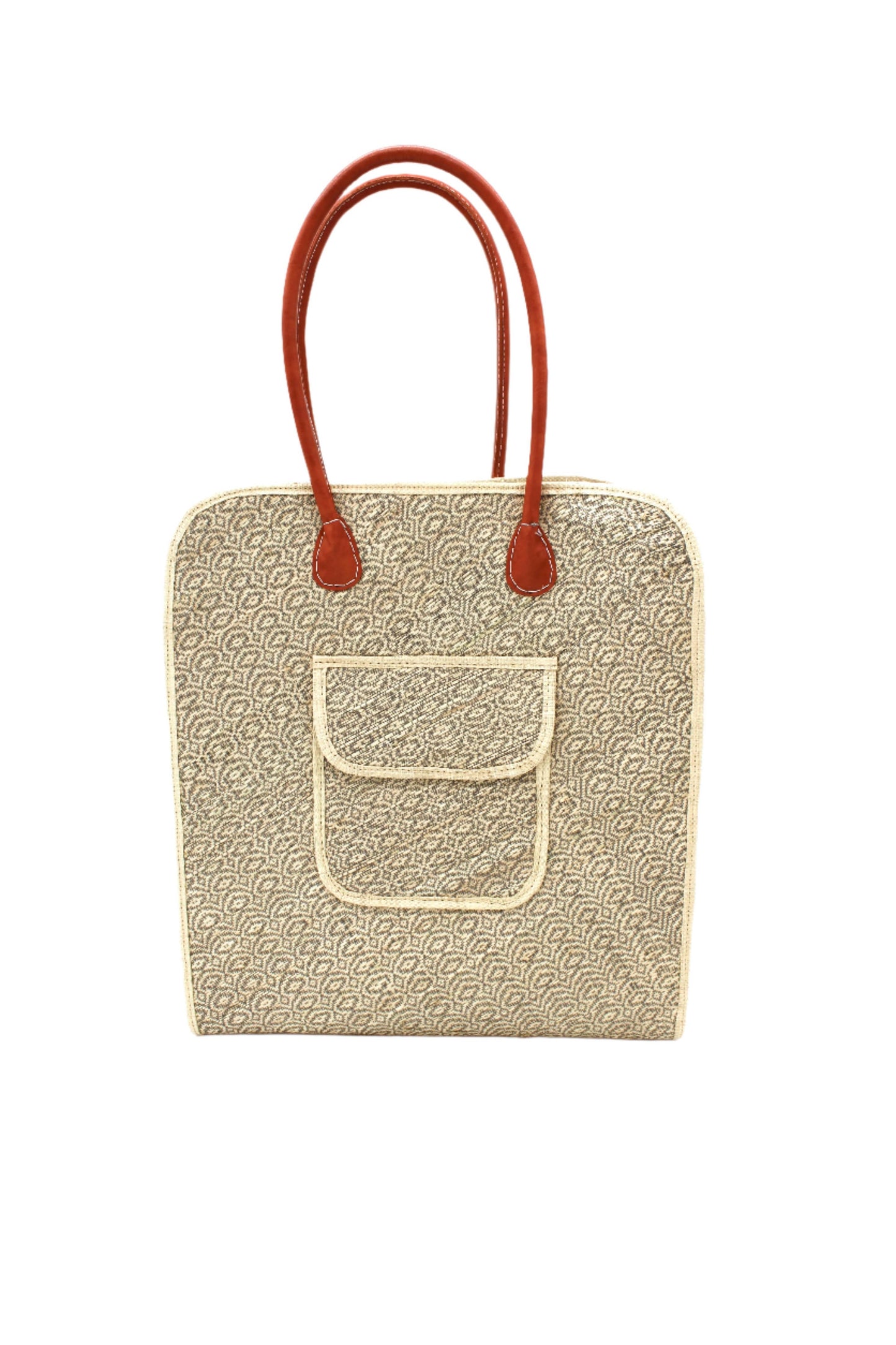 Josephine Natural Woven Straw Shoulder Bag