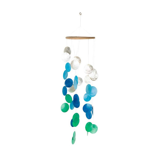 Spiral Capiz Shell Wind Chime