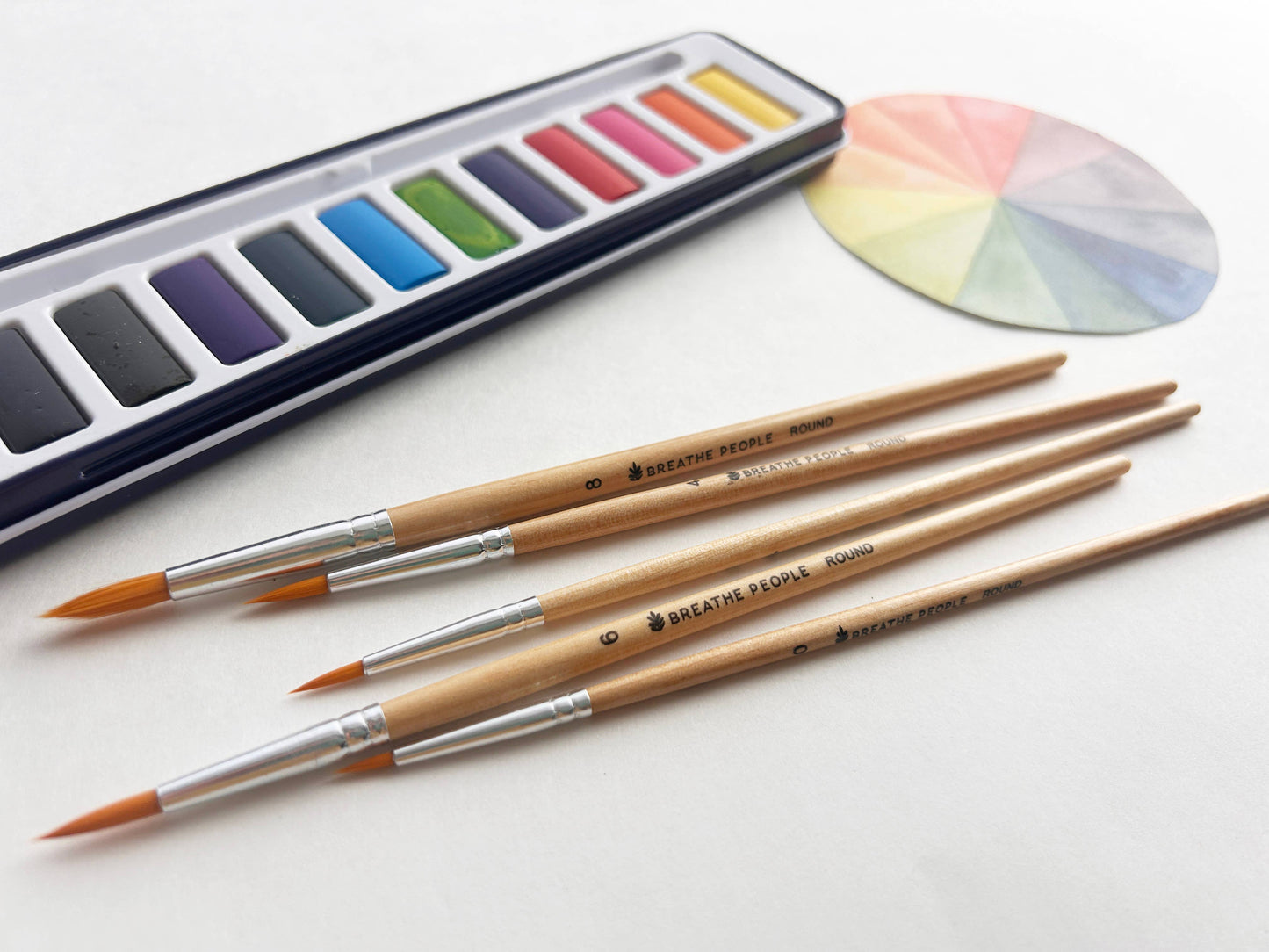 5-Piece Watercolor Brush Set