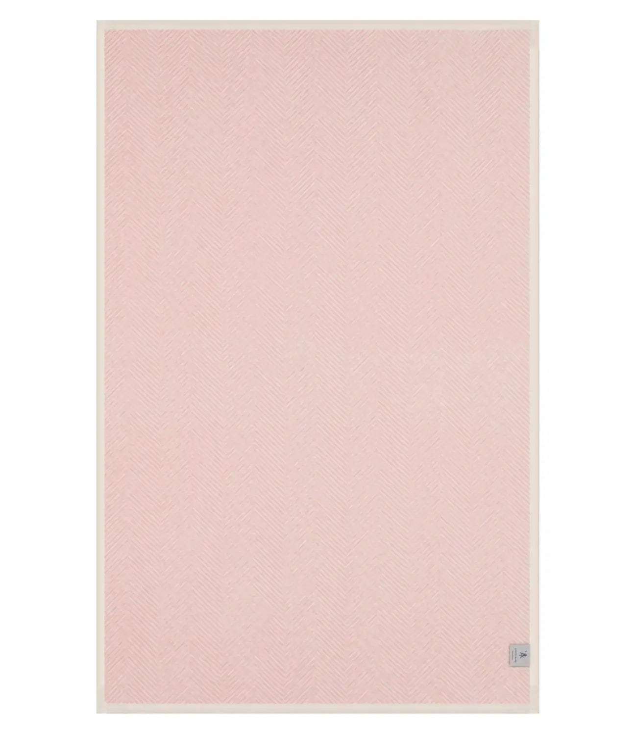 Harborview Herringbone Blush Blanket: Midi