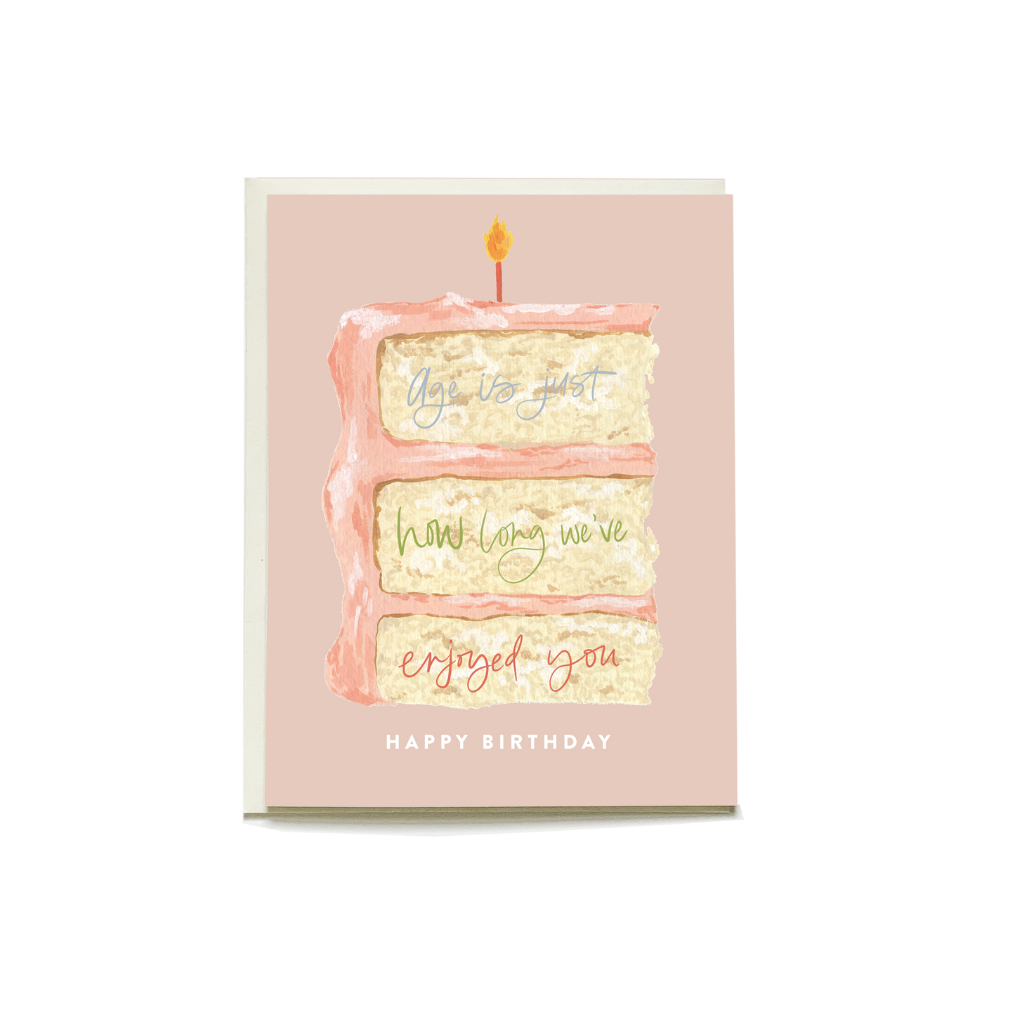 Cake Slice Birthday Greeting Card