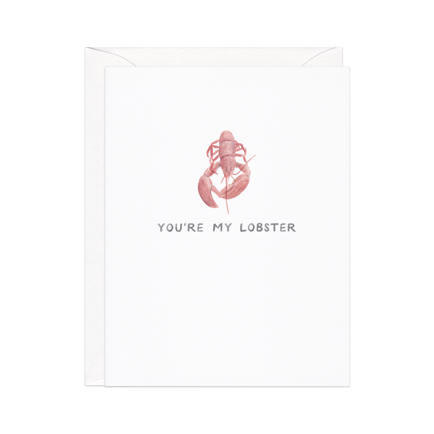 You're My Lobster Love Card