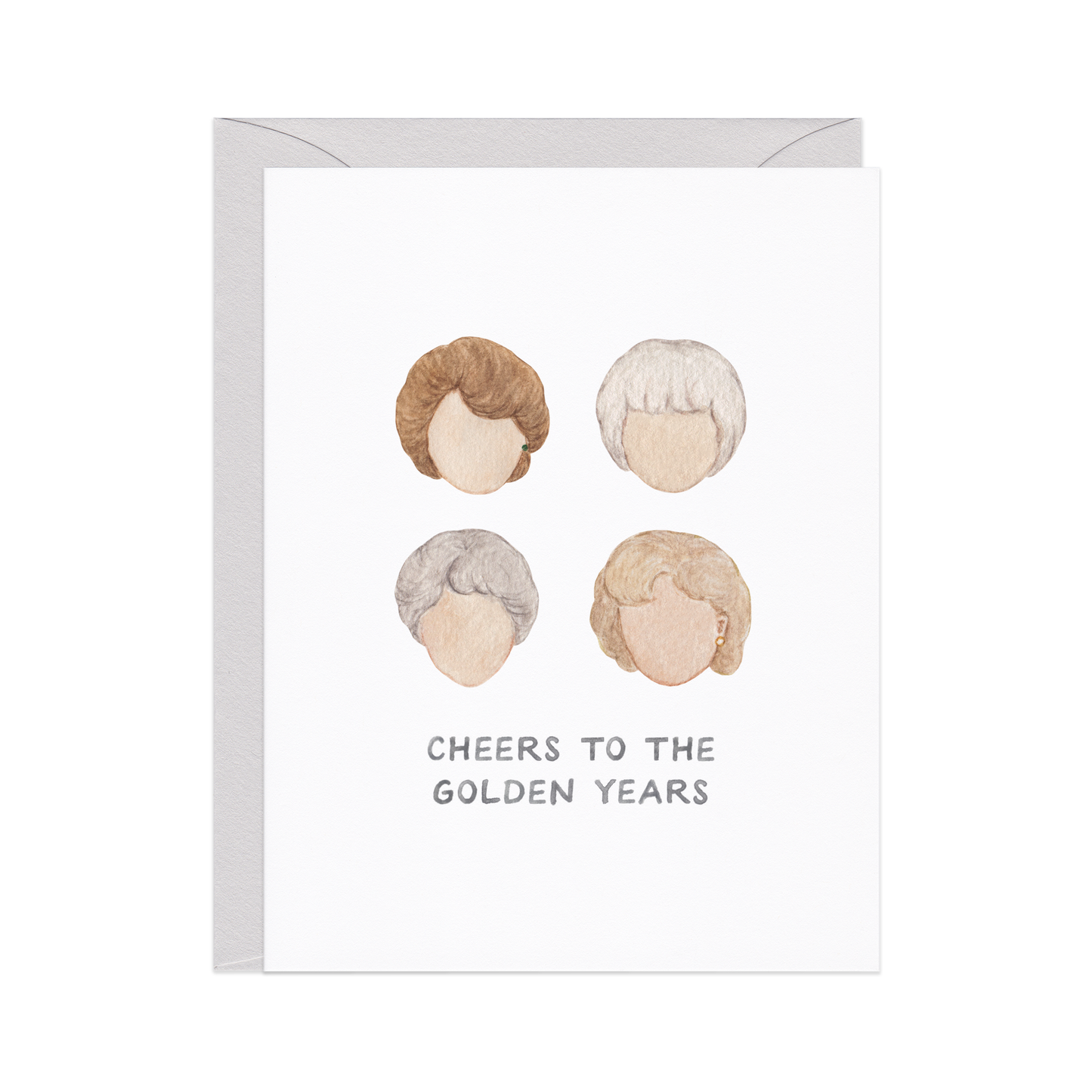 Golden Years Birthday Card