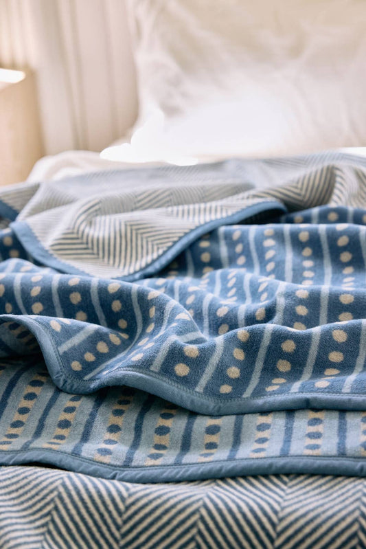 Cornflower Beach Pebble Original Blanket