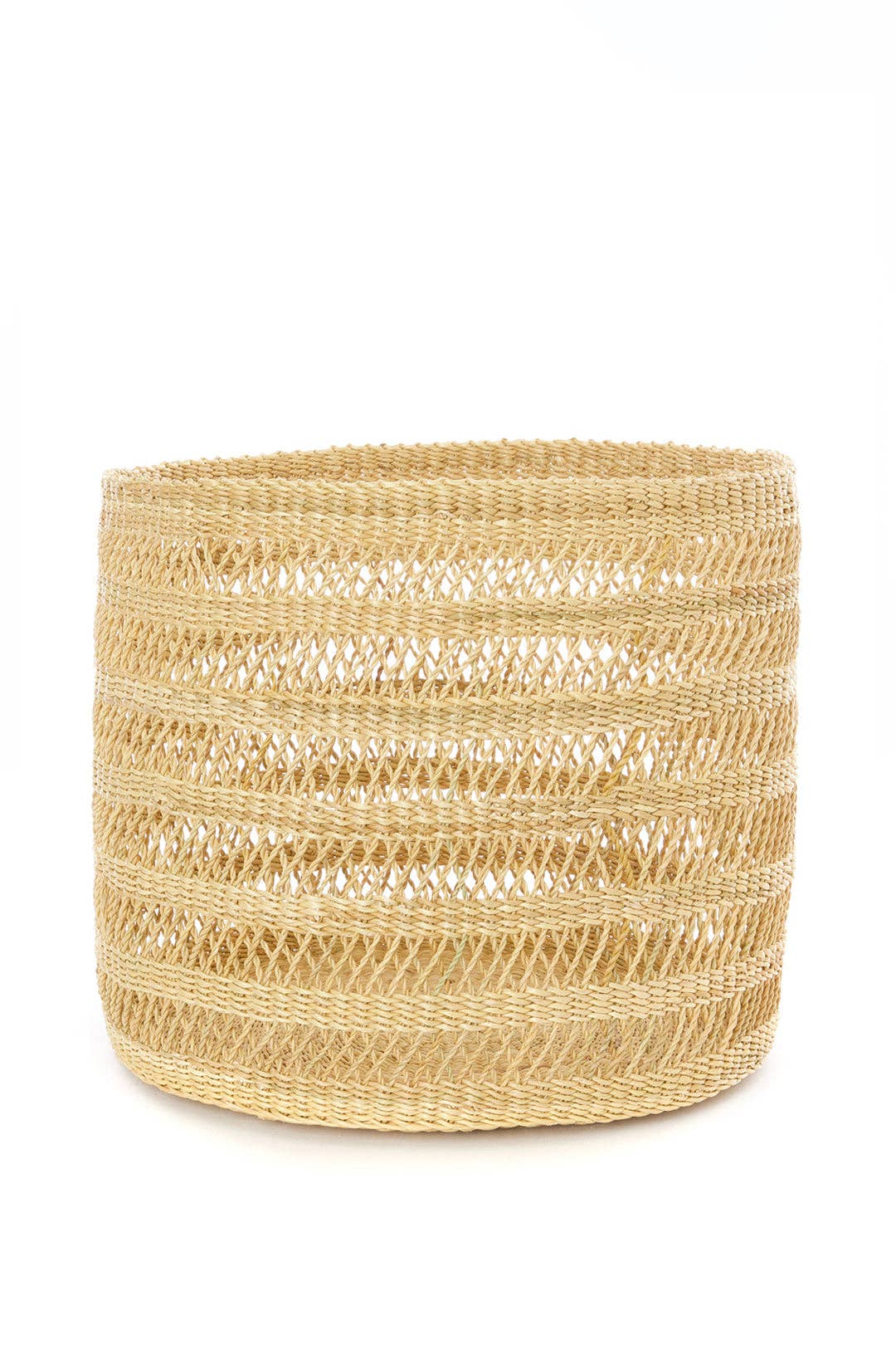 Lace Weave Basket Bin - Medium