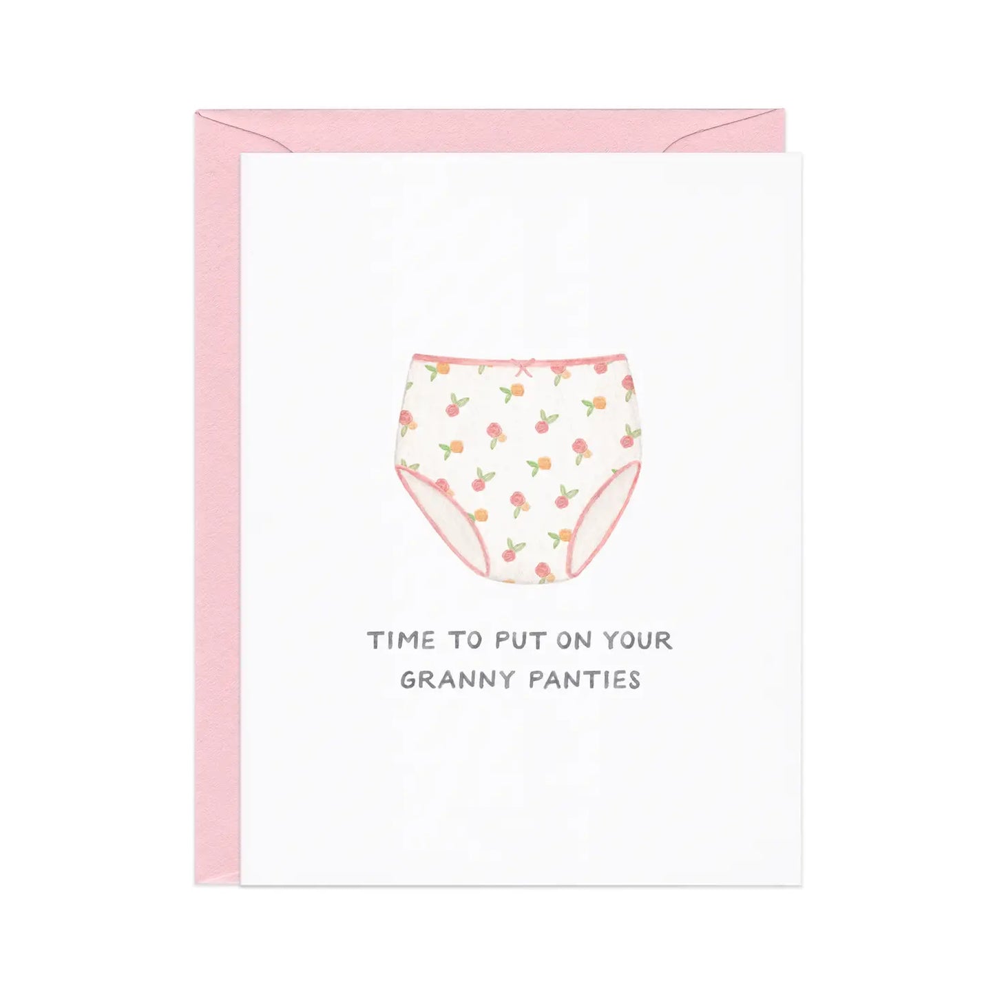 Granny Panties Congrats Card