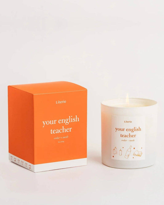 Your English Teacher Candle