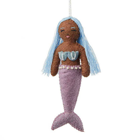 Sea Shimmer Lavender Mermaid Ornament