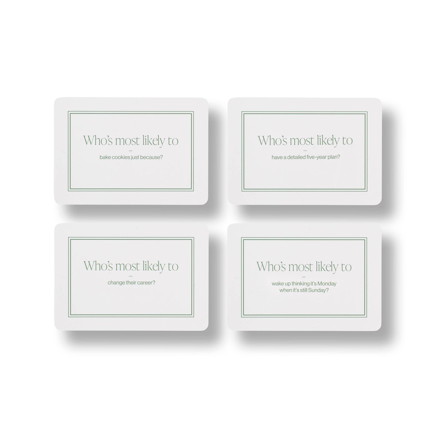 Supper Stories Dinner Party Playing Cards