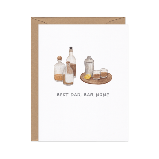 Best Dad Bar None Father's Day Card