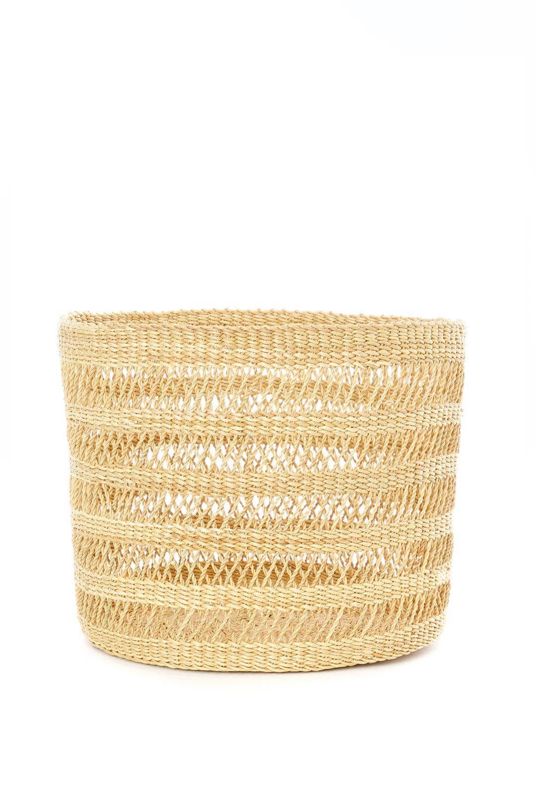 Lace Weave Basket Bin - Small