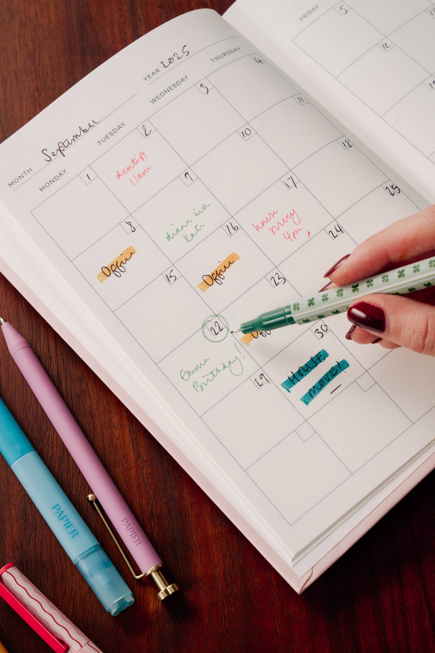 Imagination Mixed Pen & Highlighter Set of 5