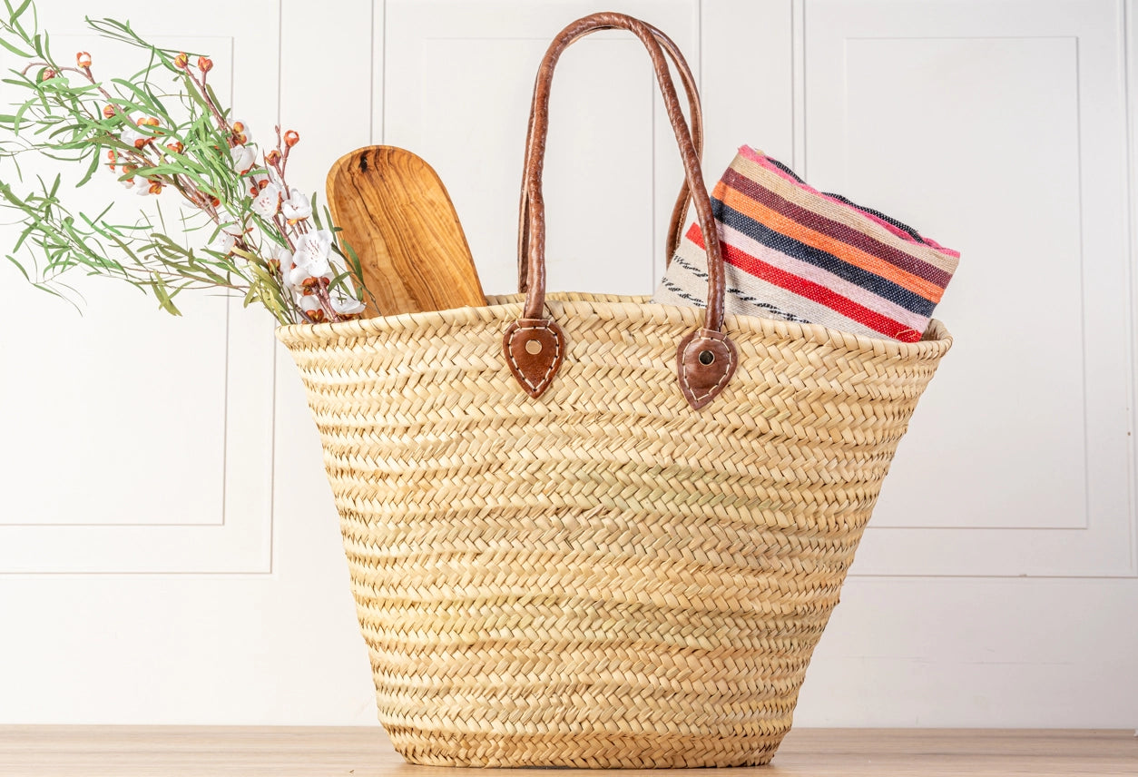 Chocolate Moroccan Shopping Basket