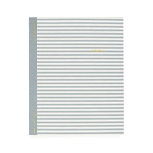 2026 Dusty Blue Monthly Planner