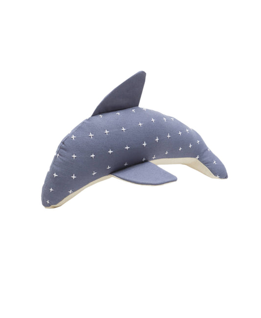 Kantha Handmade Stuffed Dolphin