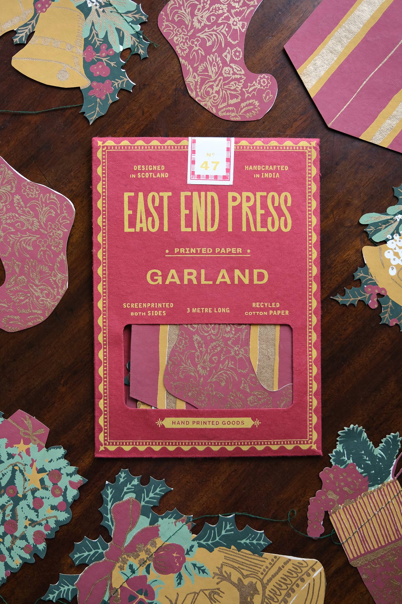 Christmas Sewn Garland