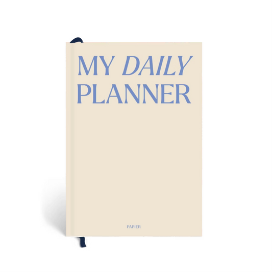 Hardcover Undated Daily Planner