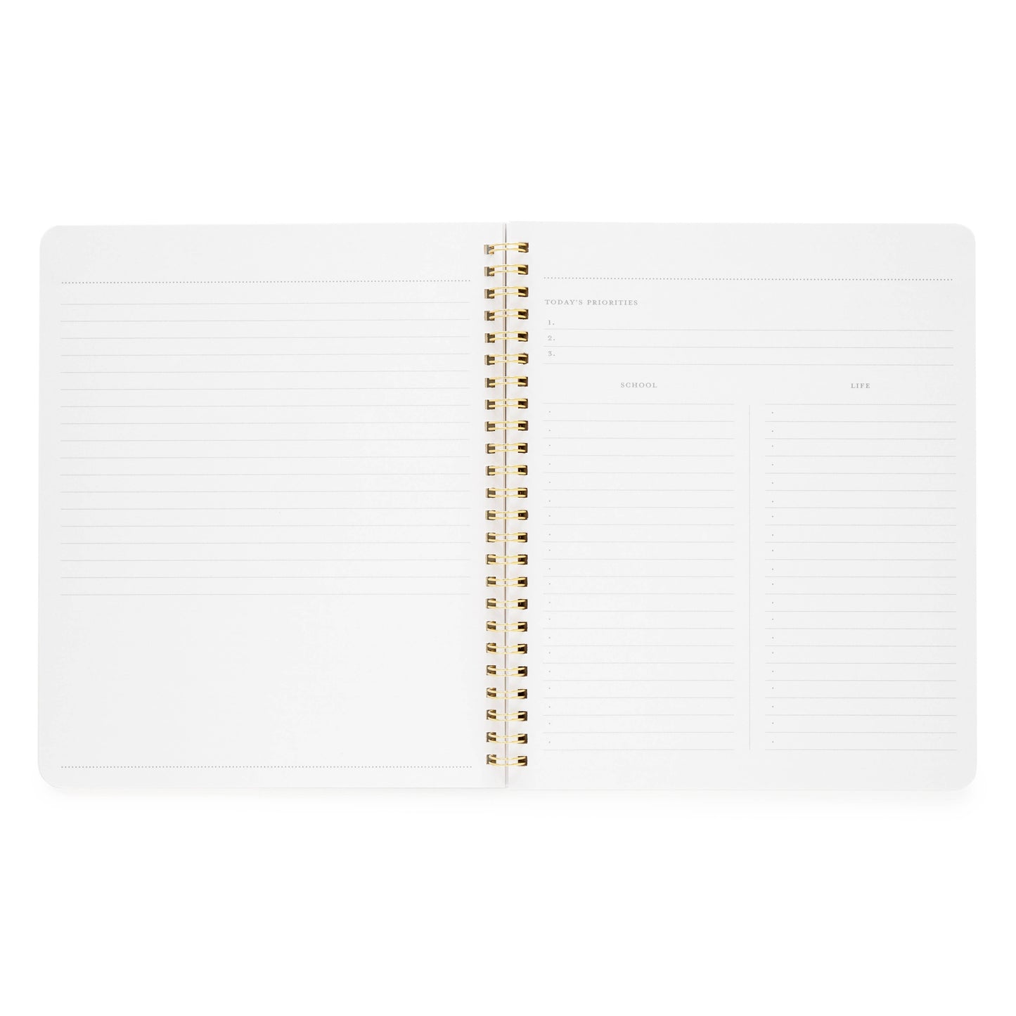 School/Life Spiral Notebook