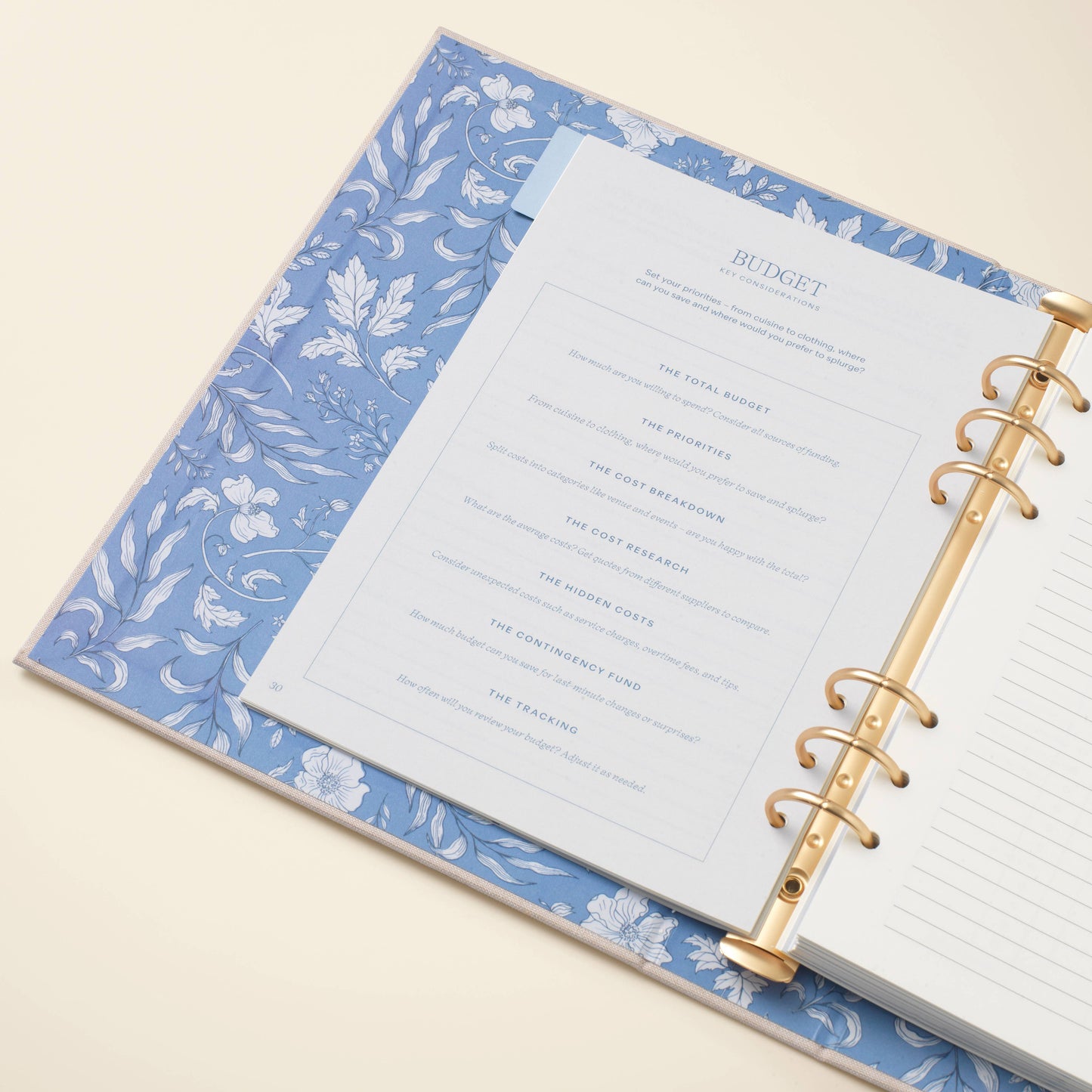 Abstract Wedding Binder-Folio