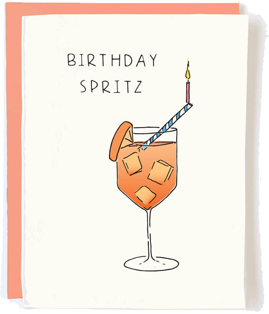 Birthday Spritz Card