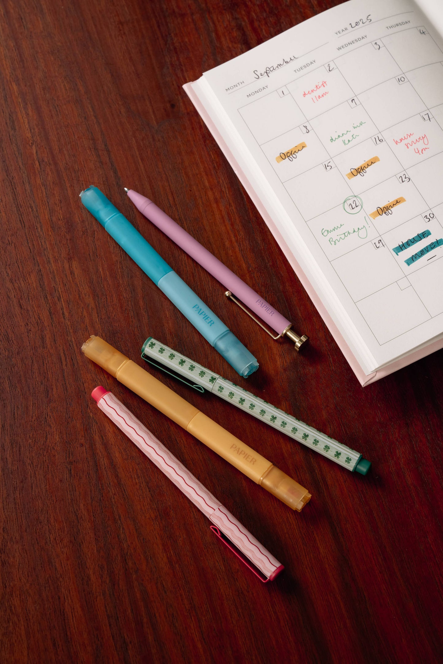 Imagination Mixed Pen & Highlighter Set of 5