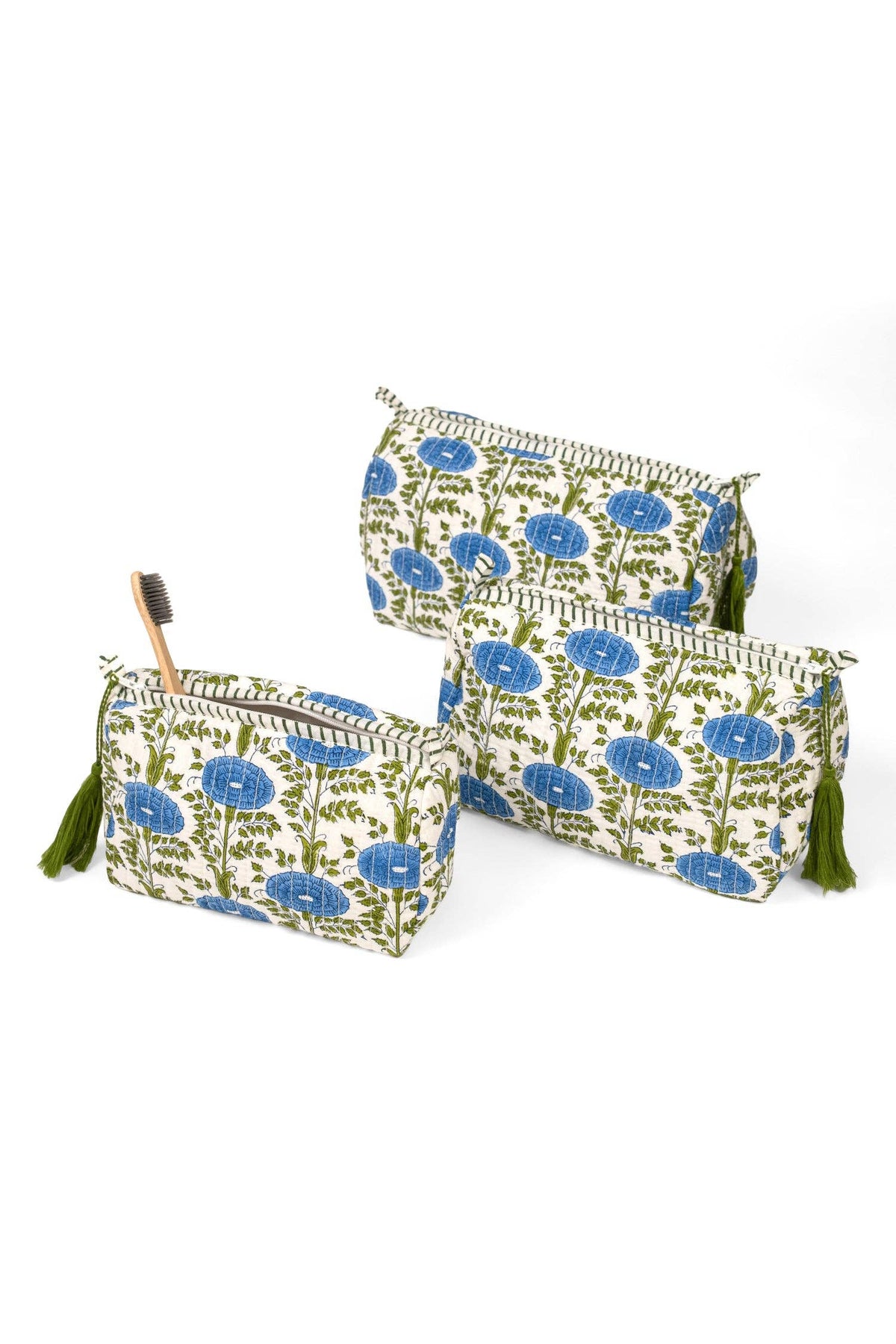 Araminta Toiletry Bag - Blue