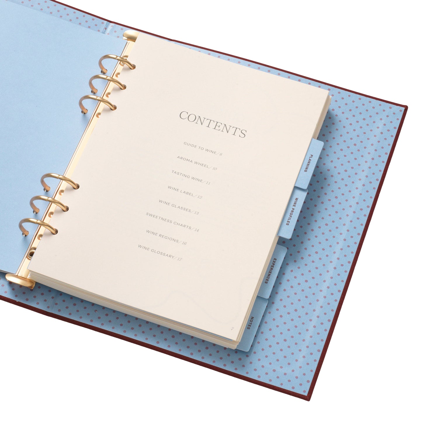 Wine Binder-Folio - Vino