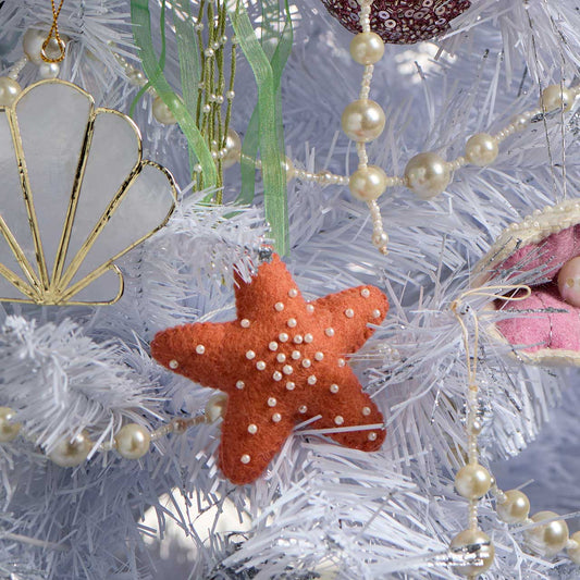 Sea Shimmer Starfish Ornament