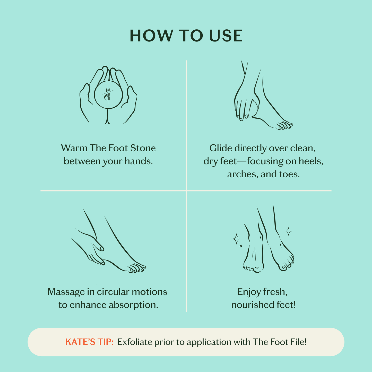 The Foot Stone Solid Foot Moisturizer