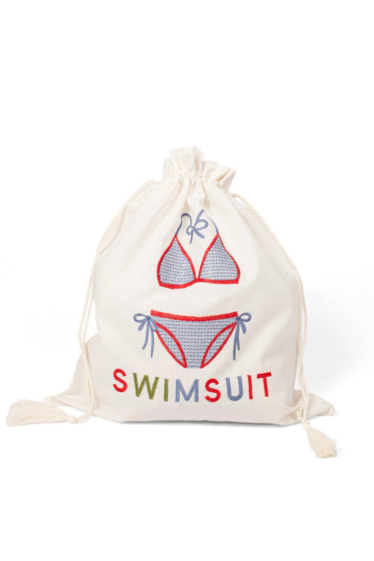 Bikini Embroidered Travel Packing Bag