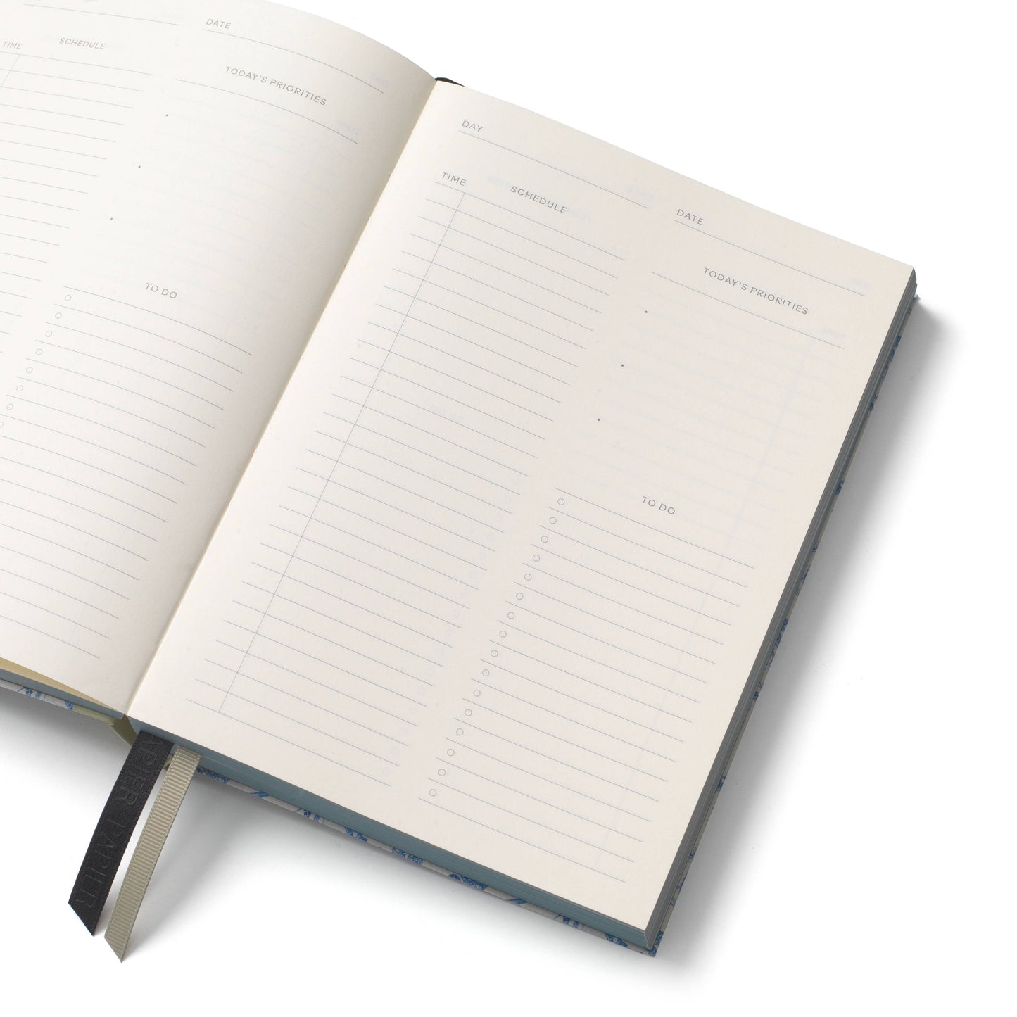 Scripted Floral Undated Softcover Planner