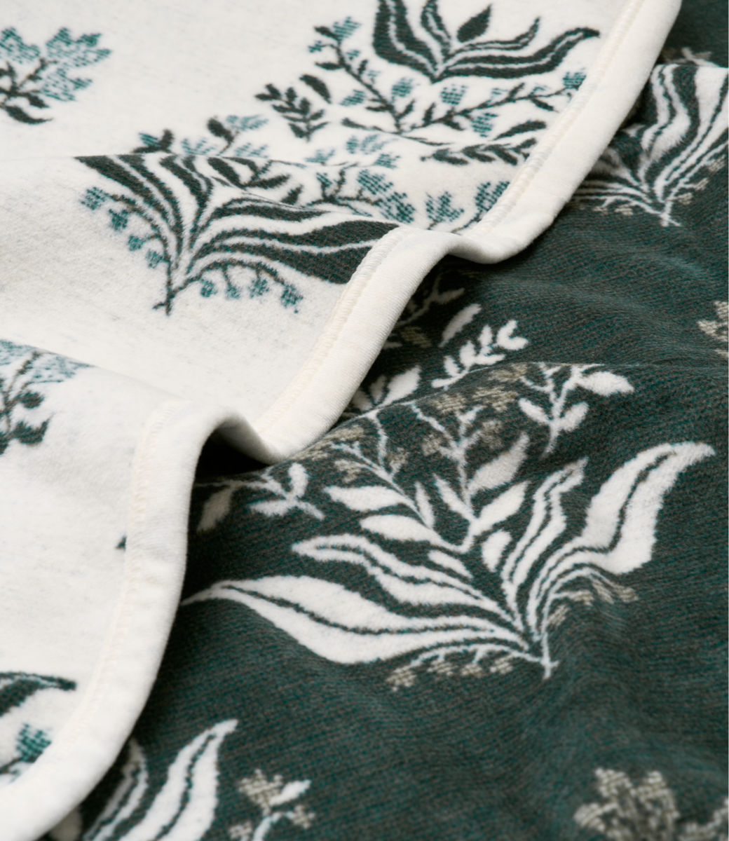 Florence Blockprint Blanket: Original
