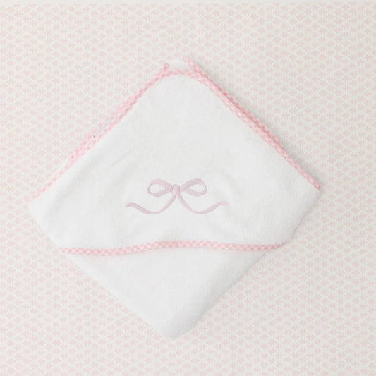 Baby Hooded Towel Bow