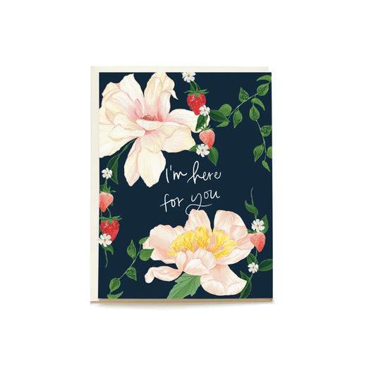 Strawberry Sympathy Card