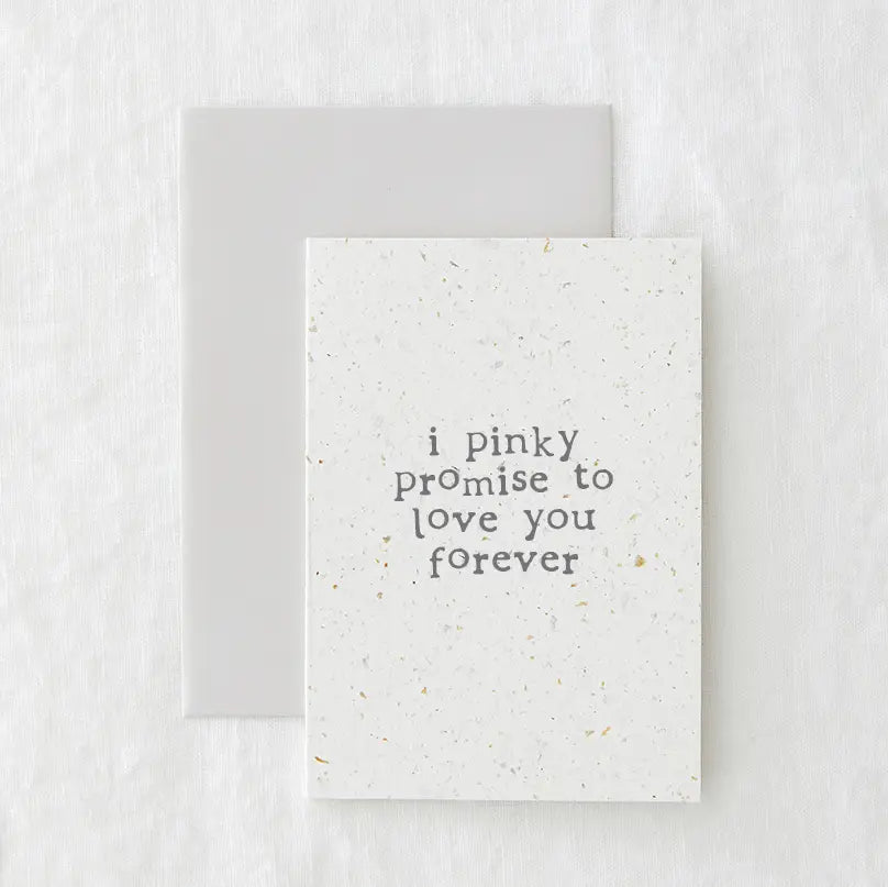 Pinky Promise Love Card