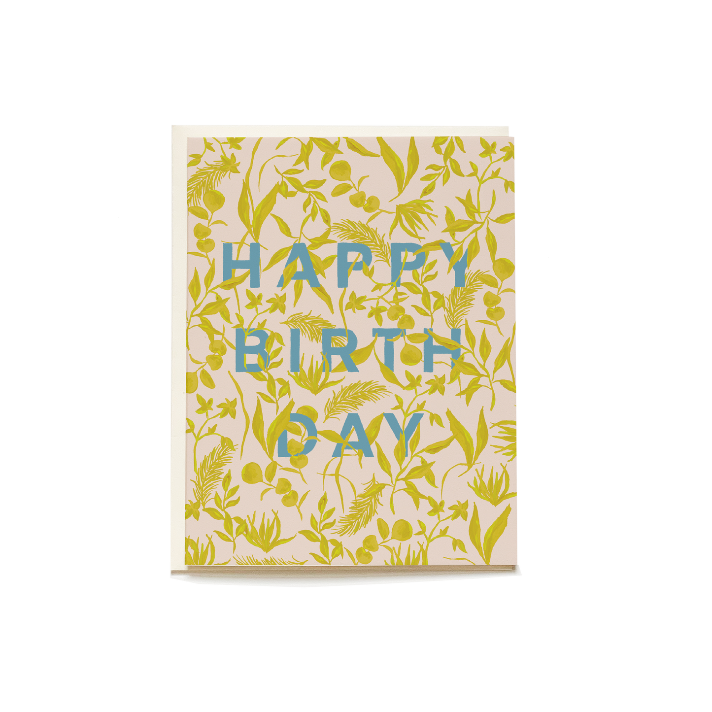 Foliage Birthday Card