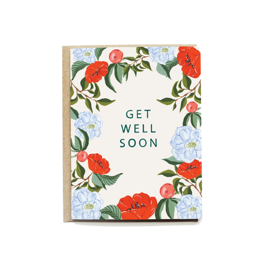 Peach Patch Get Well Soon Card