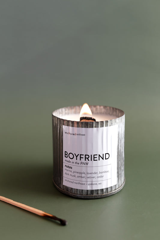 Boyfriend Candle