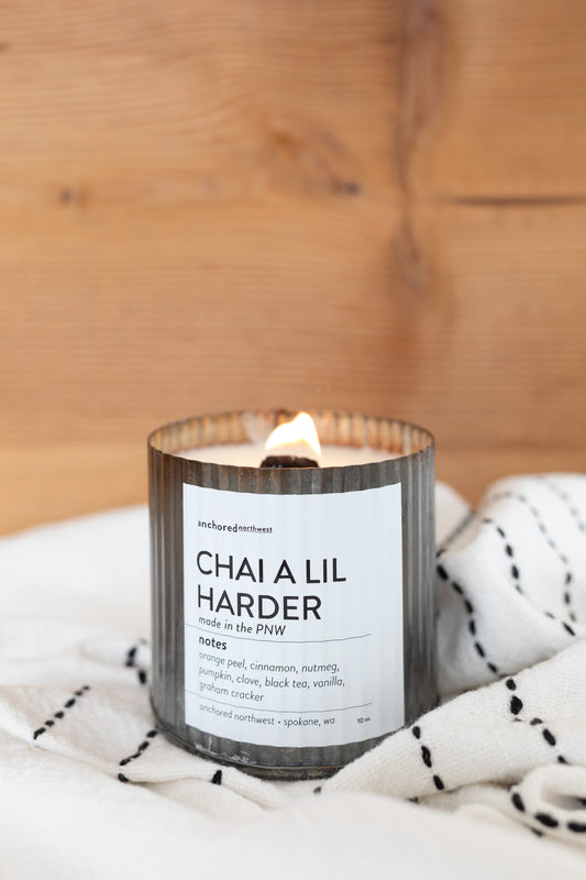 Chai a Lil Harder Candle