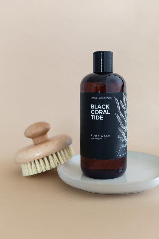 Black Coral Tide Men's Body Wash