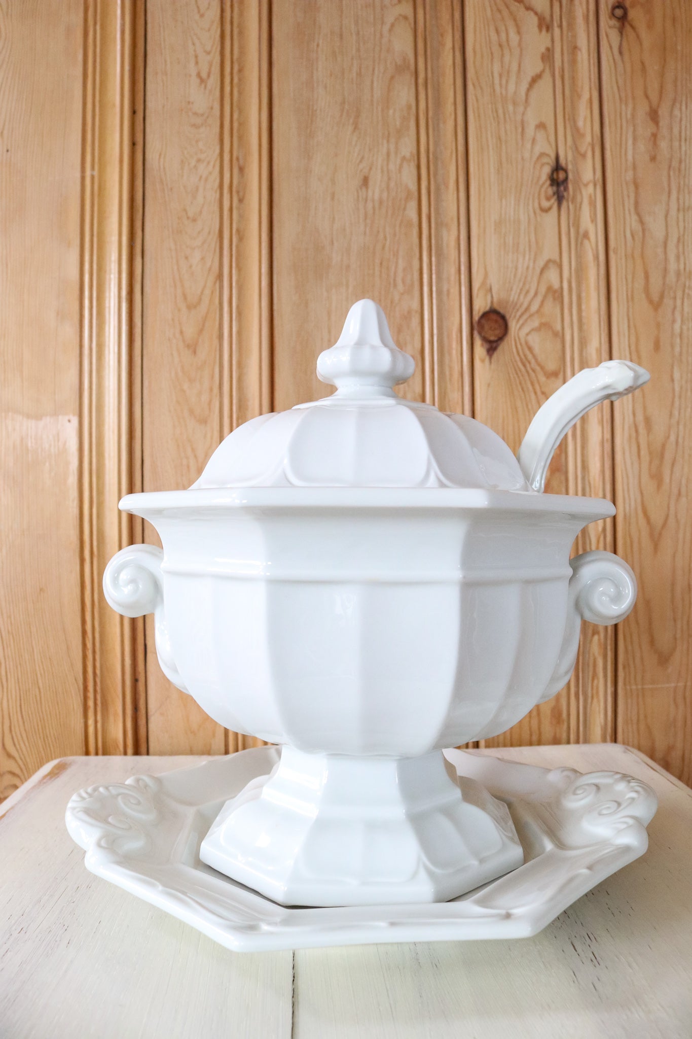 Vintage Red Cliff Tureen