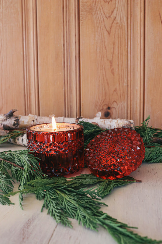 Holiday Spice Petite Shimmer Candle