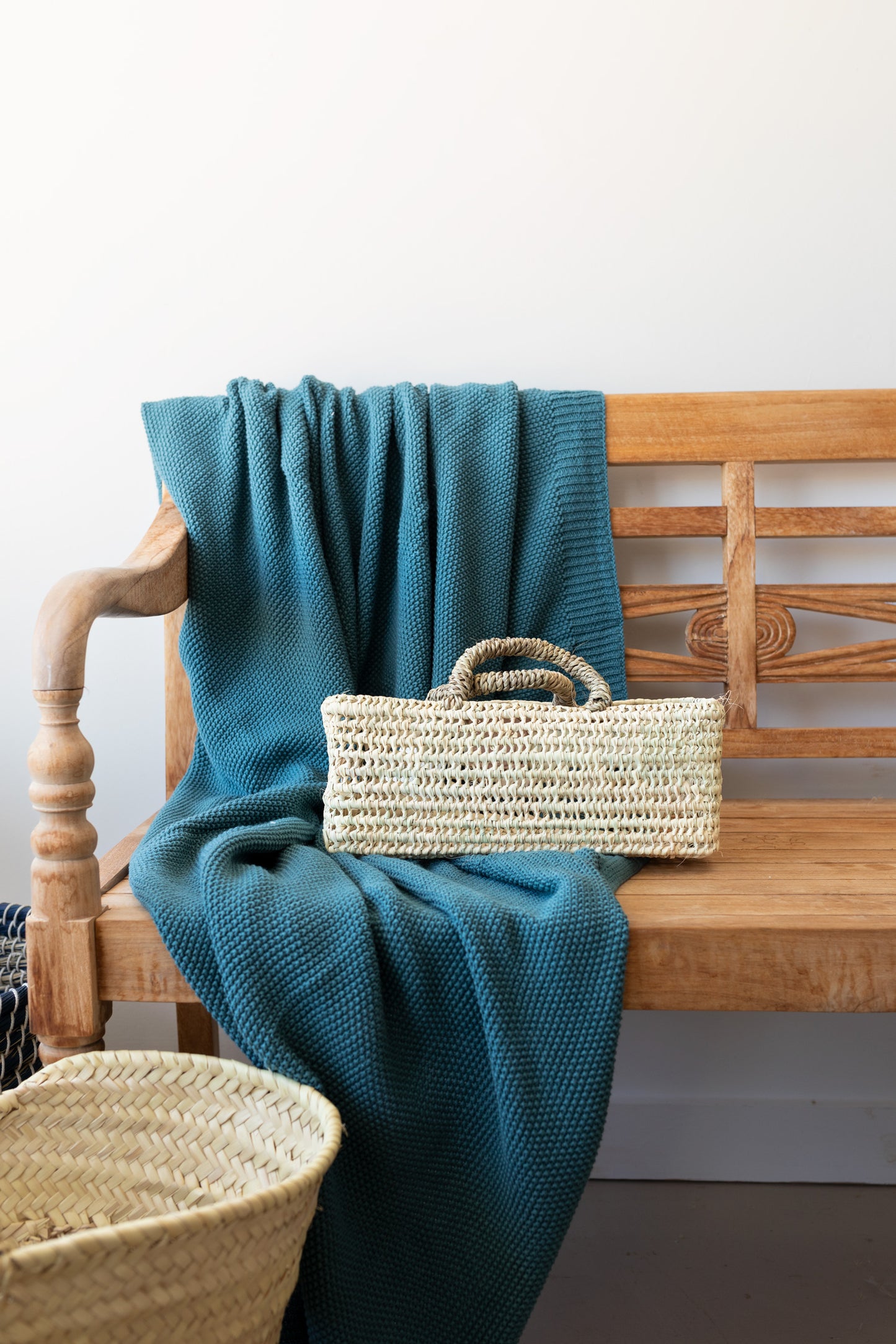 Open Weave Storage Basket