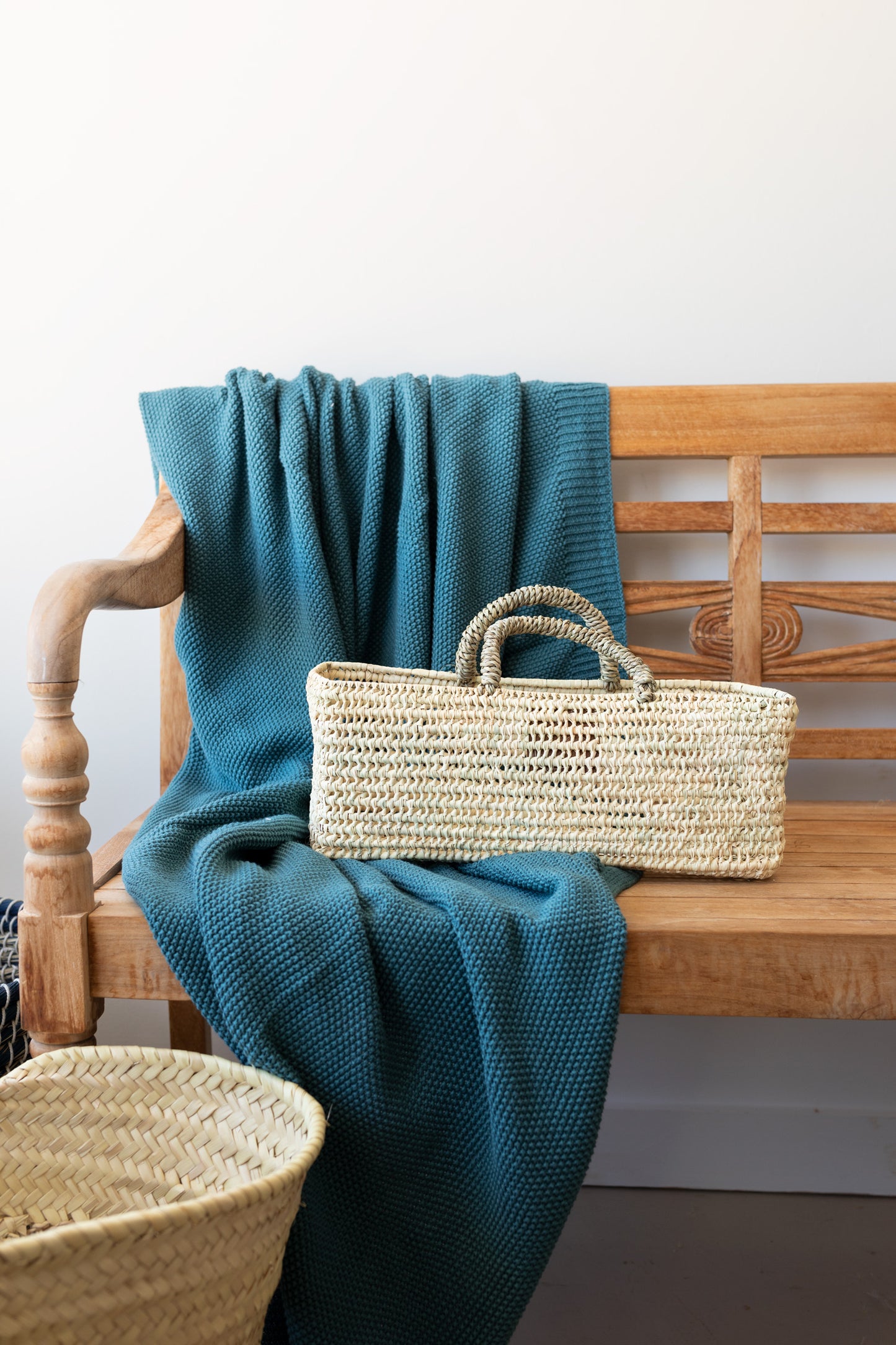 Open Weave Storage Basket