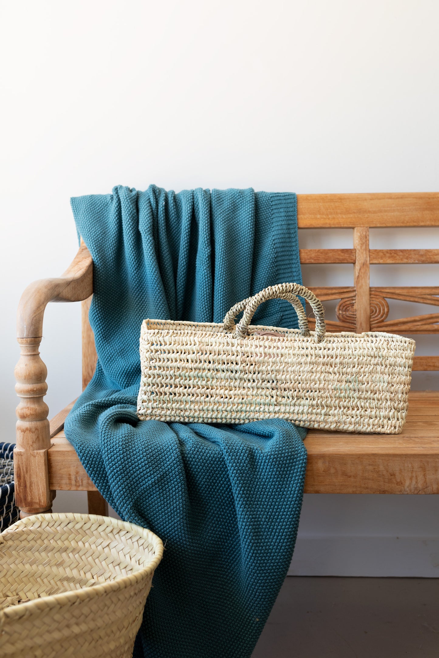 Open Weave Storage Basket