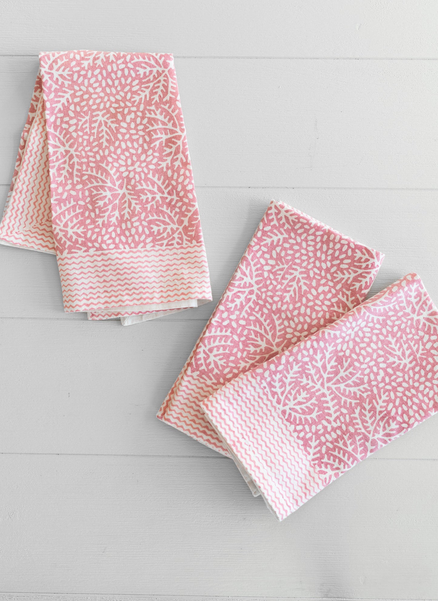 Floral Coral Napkin (Set of 4)